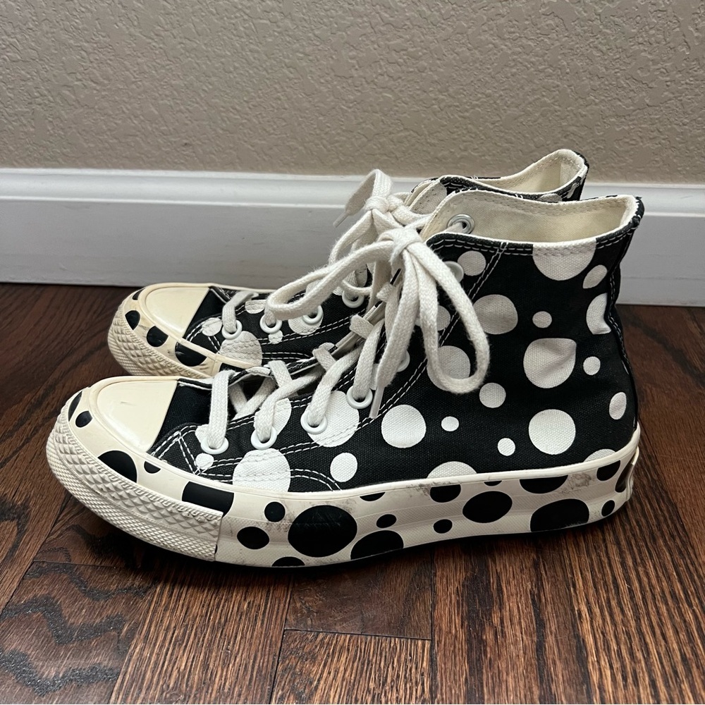 Converse Women’s Chuck 70 High Top Shoes Polka Dots Size 7.5 Lace Up A01182C, - Picture 13 of 16